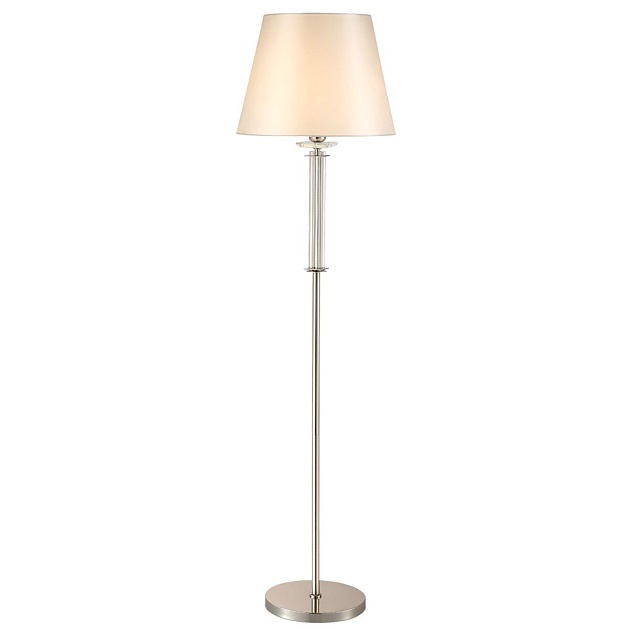 Торшер Crystal Lux Nicolas PT1 Nickel/White изображение 4 Торшер Crystal Lux Nicolas PT1 Nickel/White Фото № 4
