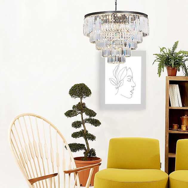 Подвесная люстра Divinare Nova 3001/01 LM-13 Фото № 6