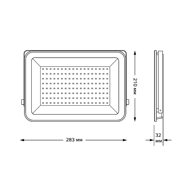 Прожектор светодиодный Gauss Qplus 100W 6500К 690511100 Фото № 2