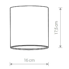 Абажур Nowodvorski Cameleon Barrel Wide S 8517 1