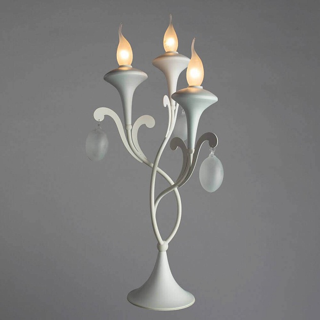 Настольная лампа Arte Lamp Montmartre A3239LT-3WH Фото № 3
