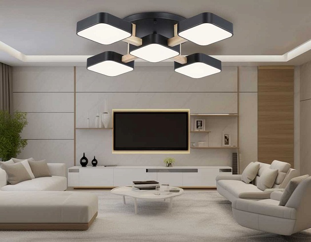 Люстра на штанге Ambrella light COMFORT FL4883 Фото № 8