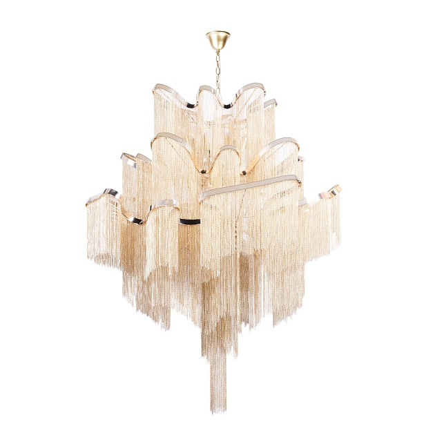 Подвесная люстра Loft IT Stream 10208/1000 Gold изображение 1 Подвесная люстра Loft IT Stream 10208/1000 Gold Фото № 1