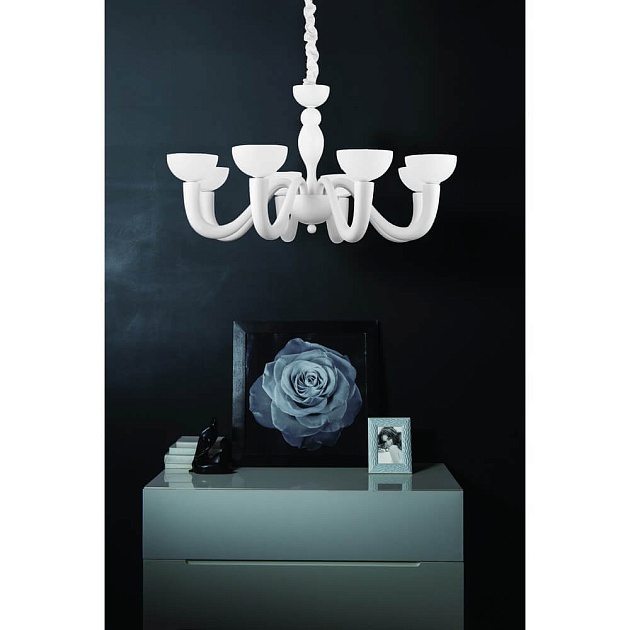 Подвесная люстра Divinare Bianca 7091/01 LM-8 Фото № 9