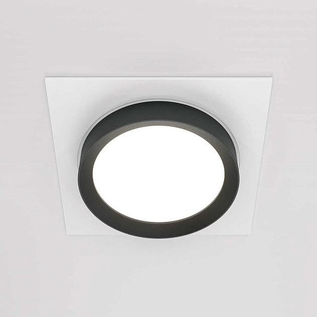 Встраиваемый светильник Maytoni Hoop DL086-GX53-SQ-WB Фото № 5