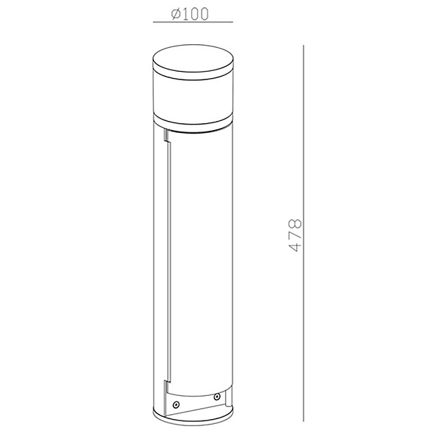 Ландшафтный светильник Deko-Light Steckdosenturm beleuchtet 733054 Фото № 3