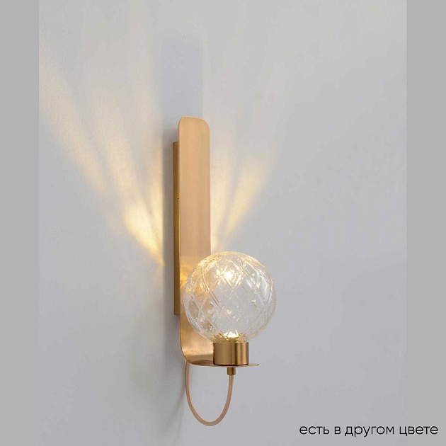 Бра Crystal Lux BELLA AP1 BRASS Фото № 1