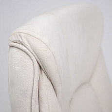 Кресло руководителя AksHome Galio бежевый, велюр 86373 5