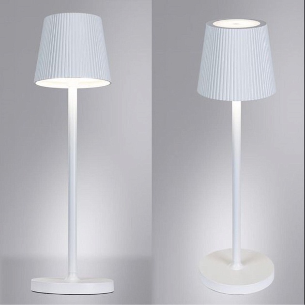 Уличный светодиодный светильник Arte Lamp Fuyue A1616LT-1WH Фото № 6