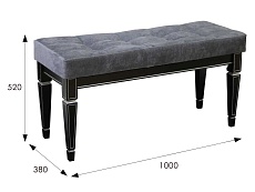 Банкетка Мебелик Васко В 96Н 001242 2