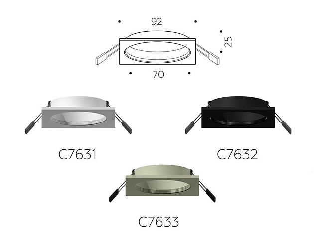 Корпус светильника Ambrella light DIY Spot C7632 Фото № 3