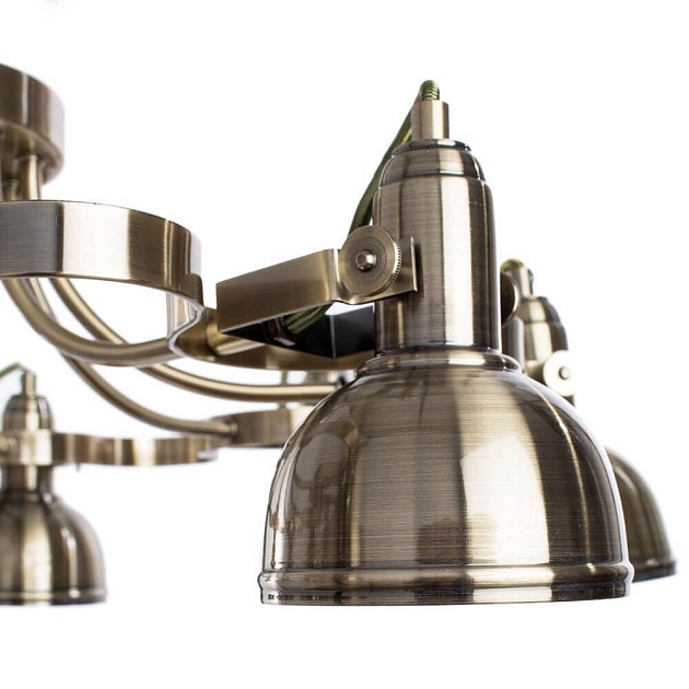 Потолочная люстра Arte Lamp Martin A5216PL-8AB Фото № 3