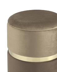 Пуф Stool Group Кэрри с ящиком велюр коричневый 19A060VA-8167-7/12 3