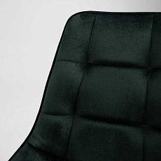 Полубарный стул AksHome Linx темно-зеленый, велюр 86208 4