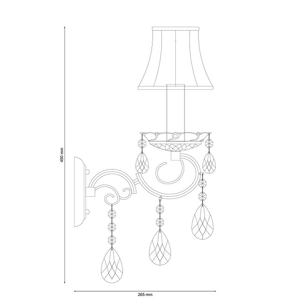 Бра Lucia Tucci Il Bello W121.1 Фото № 2