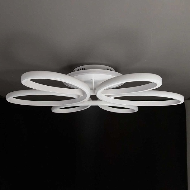 Потолочная светодиодная люстра Citilux Сезар Смарт CL233A170E Фото № 10
