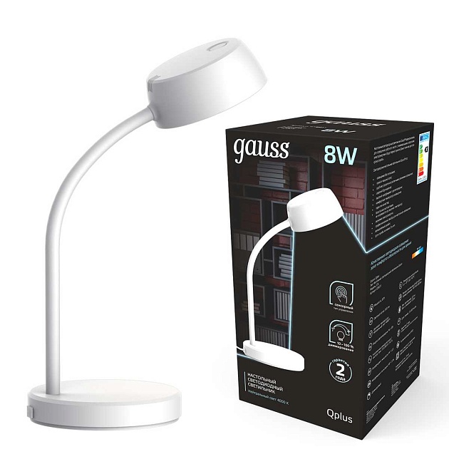 Настольная лампа Gauss Qplus GT6011 изображение 3 Настольная лампа Gauss Qplus GT6011 Фото № 3