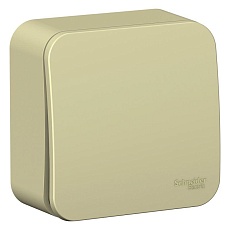 Переключатель одноклавишный проходной Systeme Electric Blanca 10A 250V бежевый BLNVA106017