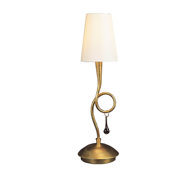 Настольная лампа Mantra Paola Painted Gold 3545 Фото № 1