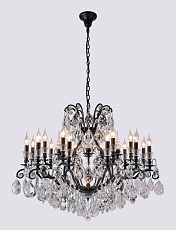 Подвесная люстра Crystal Lux Magnifico SP19 Black/Transparent 3