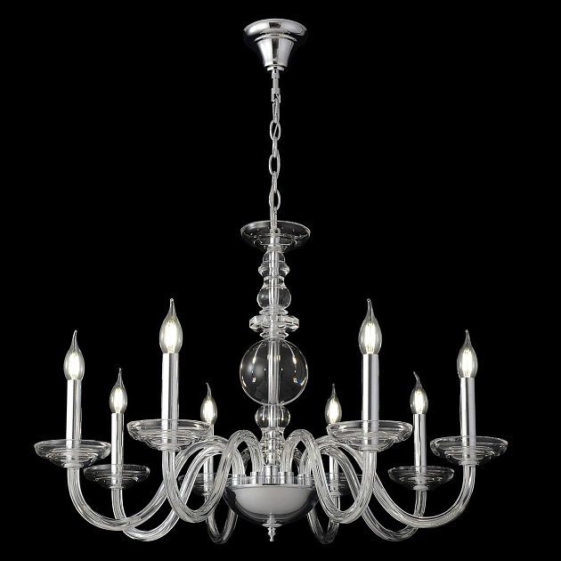 Подвесная люстра Crystal Lux ARABESQUE SP8 CHROME Фото № 5