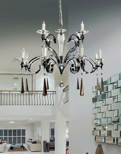 Подвесная люстра Lumina Deco Arterro LDP 8136-12 Фото № 2