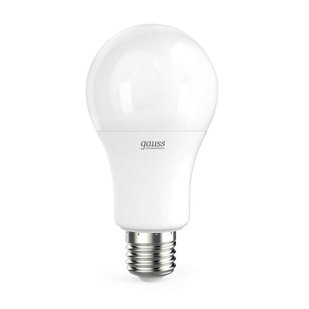 Лампа светодиодная Gauss E27 15W 4100K матовая 23225 Фото № 1