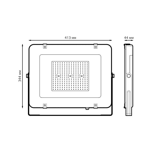 Прожектор светодиодный Gauss Elementary 200W 6500К 691511200 Фото № 5