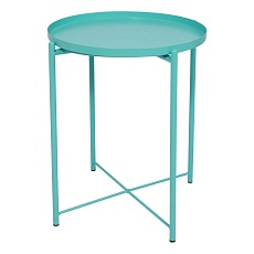 Журнальный стол AksHome Trick зеленый, d 420*520 91083