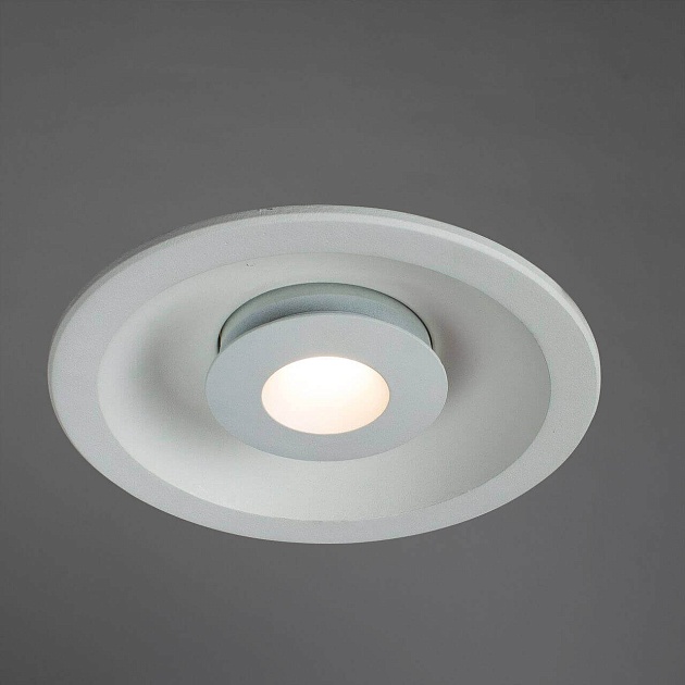 Встраиваемый светодиодный светильник Arte Lamp Sirio A7203PL-2WH Фото № 3