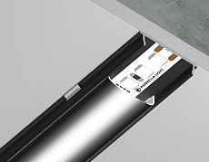 Профиль с рассеивателем Ambrella Illumination GP1600BK/BK 2