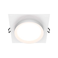 Встраиваемый светильник Maytoni Hoop DL086-GX53-SQ-W