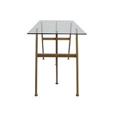 Письменный стол AksHome Nephrite прозрачный, стекло 86203 5