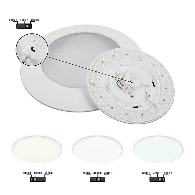 Потолочный светильник Mantra SLIM CCT 8692 изображение 6 Потолочный светильник Mantra SLIM CCT 8692 Фото № 6