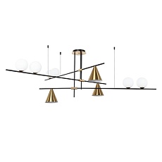 Подвесная люстра Arte Lamp Jacob A7029PL-9BK