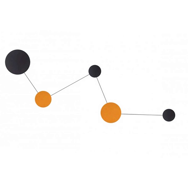 Настенный светодиодный светильник Odeon Light Hightech Galaxy 4211/38WL Фото № 1