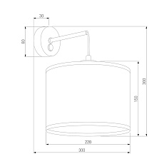 Бра TK Lighting 6858 Juta 1