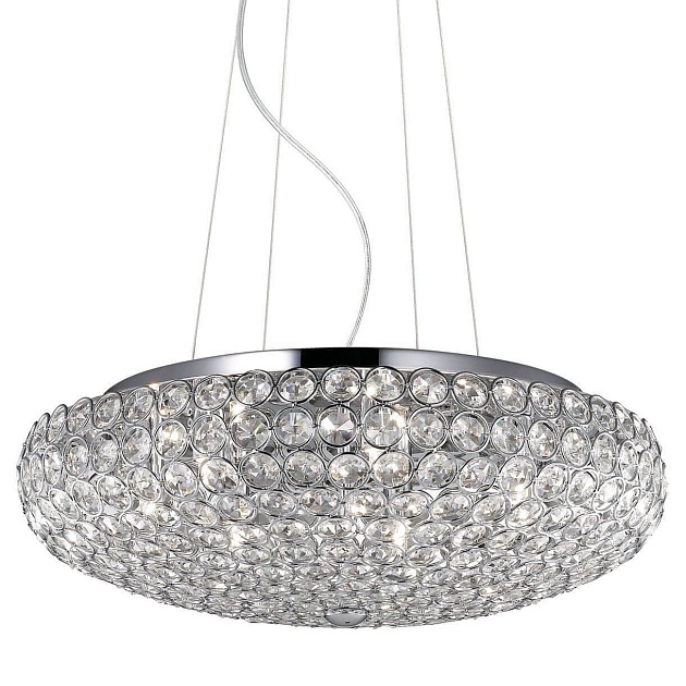 Подвесной светильник Ideal Lux King SP7 Cromo 087979 Фото № 1
