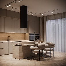 Трековый светильник Maytoni Technical Calipso TR218-1-GU10-BK 2