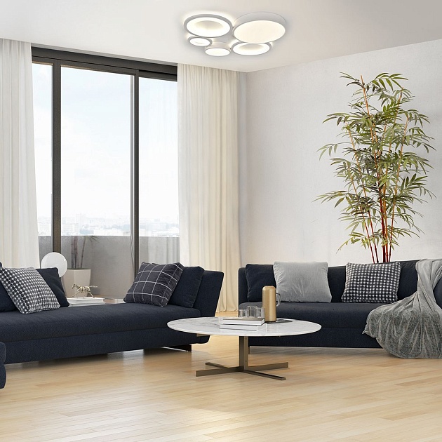 Потолочный светодиодный светильник Escada Streamline 10286/5LED Фото № 7