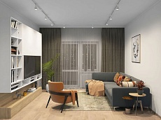 Шинопровод Denkirs Solid Base TR1003-WH/1 4