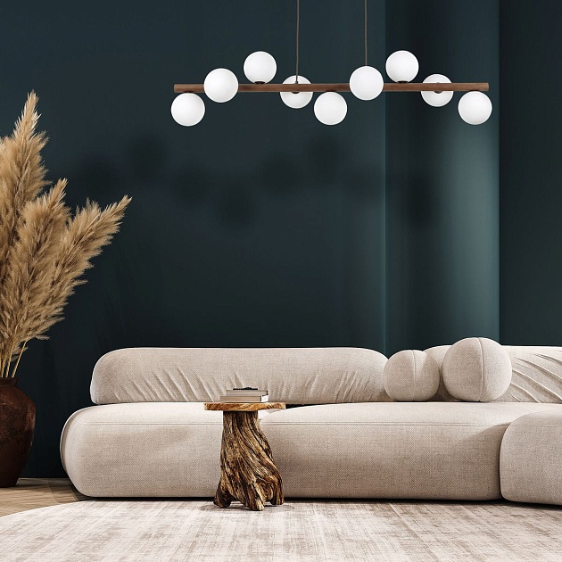Подвесная люстра TK Lighting 10273 Estera Wood Фото № 6