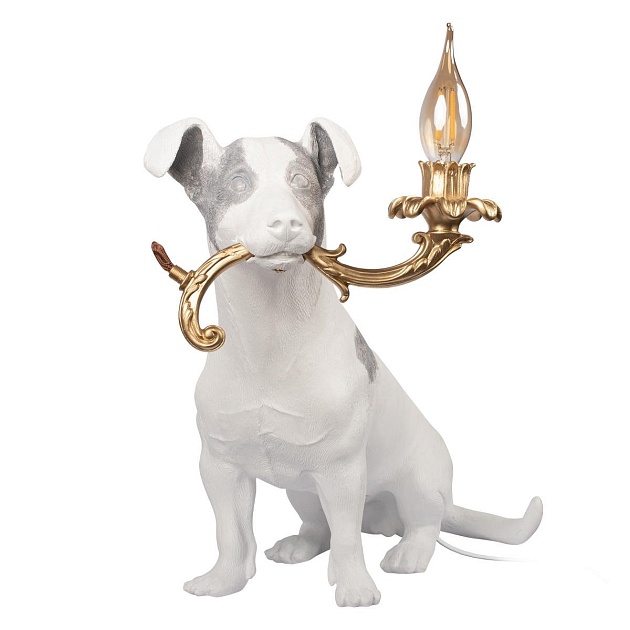 Настольная лампа Loft IT Dog 10312 Grey Фото № 1