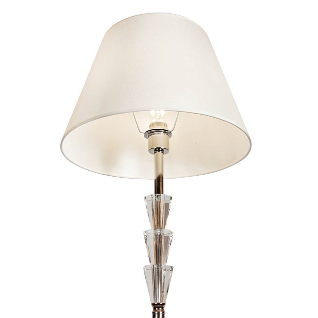 Торшер iLamp Alesti F2424-1 Nickel Фото № 2