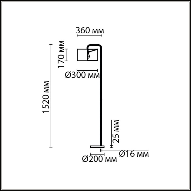 Торшер Lumion Neoclassi Velveta 8072/1F Фото № 2