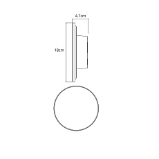 Уличный настенный светодиодный светильник Arte Lamp Nimbo A3412AL-1BK 1