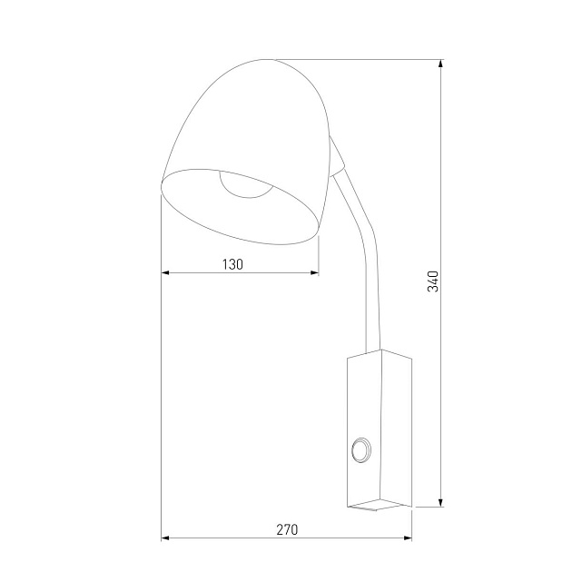 Бра TK Lighting 4167 Soho Black Фото № 2