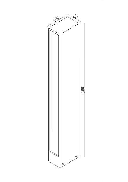 Уличный светодиодный светильник Maytoni Hof O422FL-L12GF Фото № 2