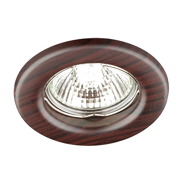 Встраиваемый светильник Novotech Spot Wood 369715 Фото № 1