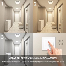 Потолочный светодиодный светильник Denkirs DK6510-WH/1 5